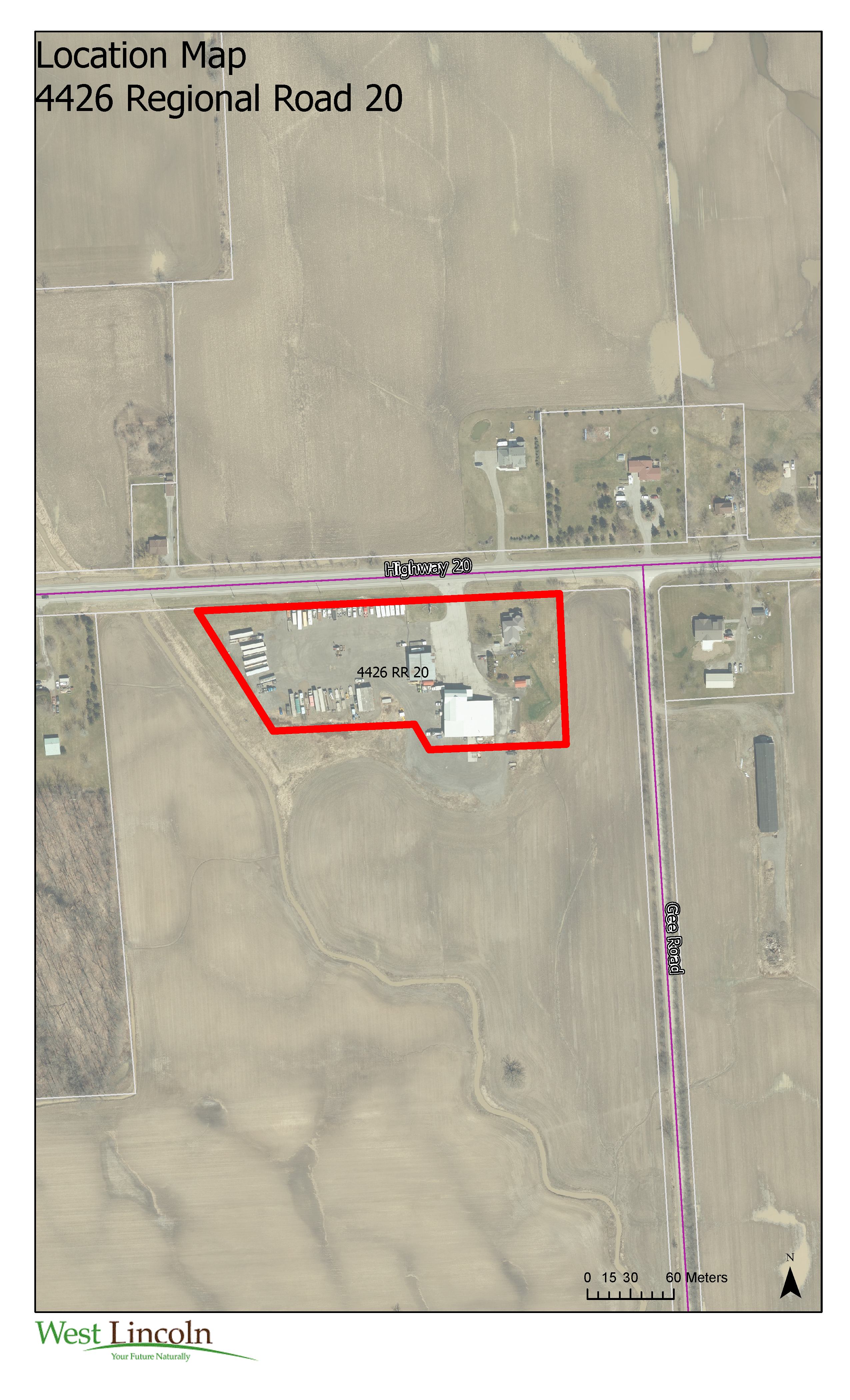 Map of 4426 Regional Road 20 location